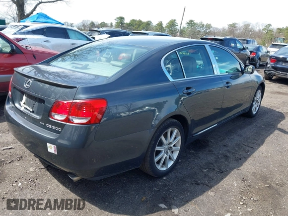 2006 Lexus GS 300 with VIN JTHCH96S760006369, listed as a IAAI auction lot 42023278 with 132,449 mi miles. Bid and sale history available at carsss.com. Image 4.