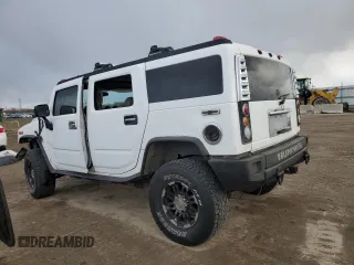 2003 Hummer H2 with VIN 5GRGN23U63H106158, listed as a Copart auction lot 81266274 with 275,953 mi miles and Salvage Title. Bid and sale history available at carsss.com. Image 2.