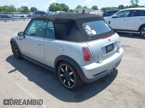 2008 MINI Convertible S with VIN WMWRH335X8TU80600, listed as a IAAI auction lot 42558412 with 105,970 mi miles and . Bid and sale history available at DreamBid. Image 3.