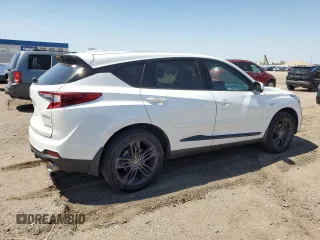 2020 Acura RDX w/A-Spec Pkg with VIN 5J8TC2H68LL029033, listed as a Copart auction lot 55519735 with 45,590 mi miles and Salvage title. Bid and sale history available at DreamBid. Image 3.