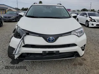2017 Toyota RAV4 Hybrid Limited with VIN JTMDJREV7HD122608, listed as a Copart auction lot 47960945 with 71,140 mi miles and Salvage Title. Bid and sale history available at carsss.com. Image 5.