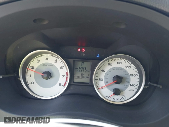 2013 Subaru Impreza 2.0i with VIN JF1GPAA64DH203764, listed as a IAAI auction lot 41852025 with 188,271 mi miles and . Bid and sale history available at DreamBid. Image 7.