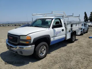 2006 GMC Sierra 1500 with VIN 1GDHC24U36E161212, listed as a Copart auction lot 62911544 with 247,966 mi miles and Salvage Title. Bid and sale history available at DreamBid. Image 1.