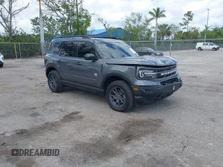 2024 Ford Bronco Sport Big Bend z VIN 3FMCR9B64RRF49928, wystawiony jako IAAI lot #42137826 z przebiegiem 30 277 mil mil oraz . Historia ofert i sprzedaży dostępna na DreamBid. Obrazek 1.