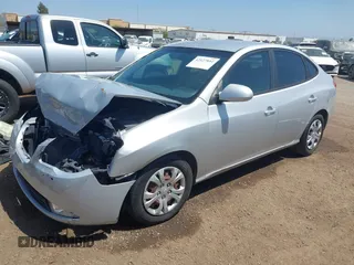 2009 Hyundai Elantra GLS with VIN KMHDU46D89U791032, listed as a IAAI auction lot 42127844 with 149,743 mi miles and . Bid and sale history available at DreamBid. Image 2.