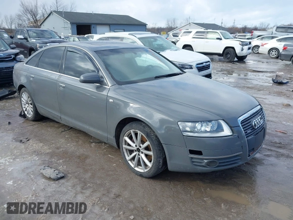 2006 Audi A6 with VIN WAUDG74F76N031534, listed as a IAAI auction lot 41579346 with 204,847 mi miles. Bid and sale history available at carsss.com. Image 1.