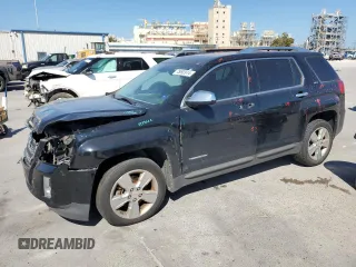 2015 GMC Terrain SLT with VIN 2GKALTEK7F6132636, listed as a Copart auction lot 75092914 with 141,084 mi miles and Salvage title. Bid and sale history available at DreamBid. Image 1.
