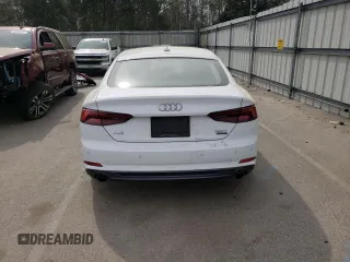 2018 Audi A5 Sportback Premium Plus with VIN WAUENCF57JA134721, listed as a Copart auction lot 43304073 with 0 mi miles. Bid and sale history available at carsss.com. Image 6.