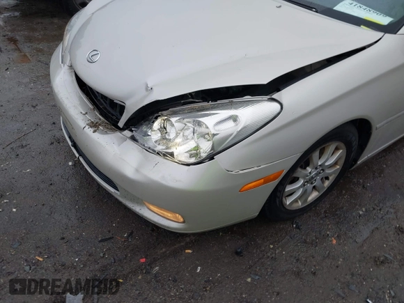 2003 Lexus ES 300 with VIN JTHBF30G130133021, listed as a IAAI auction lot 41848909 with 172,400 mi miles and . Bid and sale history available at DreamBid. Image 6.