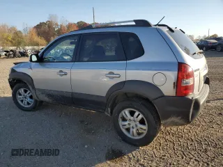 2006 Hyundai Tucson GLS with VIN KM8JN12D56U381210, listed as a Copart auction lot 76963654 with 201,608 mi miles and Salvage Title. Bid and sale history available at carsss.com. Image 2.