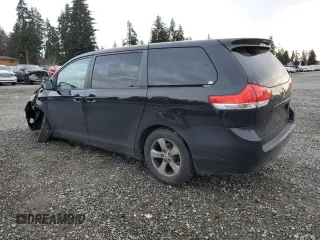 2012 Toyota Sienna with VIN 5TDKA3DC0CS014719, listed as a Copart auction lot 88358865 with 118,901 mi miles and Salvage Title. Bid and sale history available at DreamBid. Image 2.