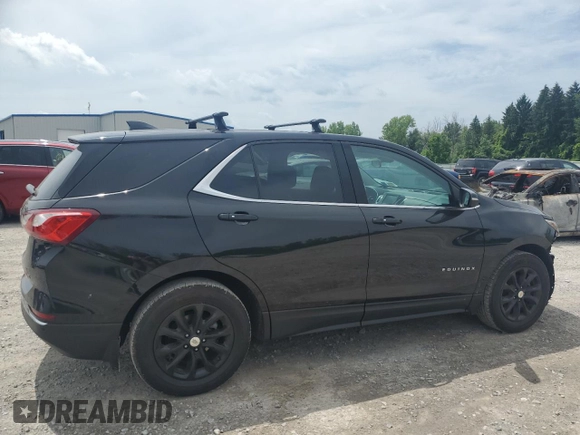 2018 Chevrolet Equinox LT with VIN 2GNAXJEV3J6329950, listed as a Copart auction lot 64434345 with 110,064 mi miles and Salvage title. Bid and sale history available at DreamBid. Image 3.