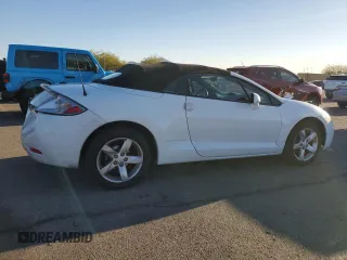 2008 Mitsubishi Eclipse GS with VIN 4A3AL25F18E002890, listed as a Copart auction lot 82057874 with 155,370 mi miles and Salvage Title. Bid and sale history available at carsss.com. Image 3.