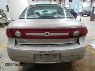 2003 Chevrolet Cavalier with VIN 1G1JC52F037117575, listed as a Copart auction lot 72613074 with 0 mi miles and Salvage Title. Bid and sale history available at carsss.com. Image 6.