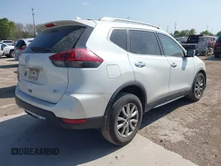 2018 Nissan Rogue SV with VIN 5N1AT2MT2JC702411, listed as a IAAI auction lot 41860534 with 87,997 mi miles and . Bid and sale history available at carsss.com. Image 4.