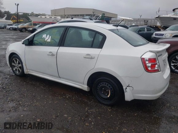 2012 Nissan Sentra SR with VIN 3N1AB6AP1CL615602, listed as a IAAI auction lot 41957254 with Not Provided miles and . Bid and sale history available at DreamBid. Image 3.