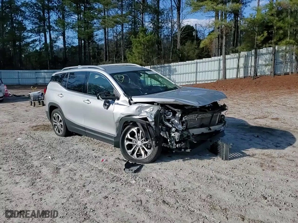 2018 GMC Terrain SLT with VIN 3GKALPEX5JL285474, listed as a Copart auction lot 82643664 with 114,167 mi miles and Salvage Title. Bid and sale history available at carsss.com. Image 12.