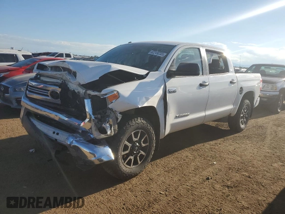 2016 Toyota Tundra 4WD Truck SR5 with VIN 5TFDW5F11GX496280, listed as a Copart auction lot 62249233 with 114,158 mi miles. Bid and sale history available at carsss.com. Image 1.