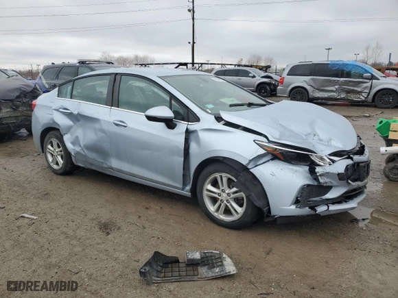 2017 Chevrolet Cruze LT with VIN 1G1BE5SM4H7139289, listed as a Copart auction lot 44240835 with 35,417 mi miles and Salvage Title. Bid and sale history available at carsss.com. Image 4.
