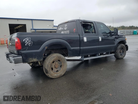2013 Ford F-250 XL with VIN 1FT7W2B65DEB02123, listed as a Copart auction lot 55615915 with 151,892 mi miles and Salvage title. Bid and sale history available at DreamBid. Image 3.