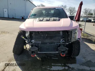 2023 Ford F-150 Raptor with VIN 1FTFW1RJ7PFA73609, listed as a Copart auction lot 45202695 with 22,974 mi miles and Salvage Title. Bid and sale history available at DreamBid. Image 5.
