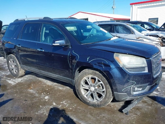 2016 GMC Acadia SLT with VIN 1GKKVRKD1GJ312917, listed as a IAAI auction lot 41575779 with NaN miles. Bid and sale history available at carsss.com. Image 1.