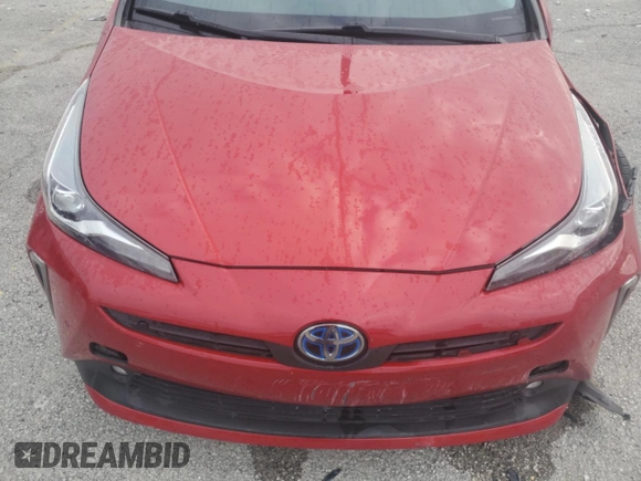 2019 Toyota Prius LE with VIN JTDL9RFU6K3005786, listed as a Copart auction lot 60037615 with 61,298 mi miles and Salvage title. Bid and sale history available at DreamBid. Image 11.