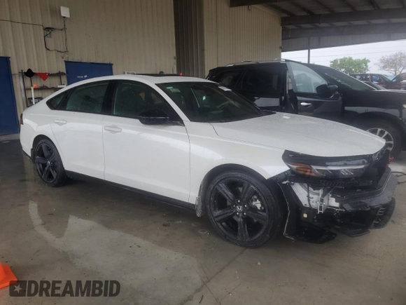 2024 Honda Accord Sport-L with VIN 1HGCY2F74RA078747, listed as a Copart auction lot 59018995 with 3,656 mi miles and Salvage title. Bid and sale history available at DreamBid. Image 4.