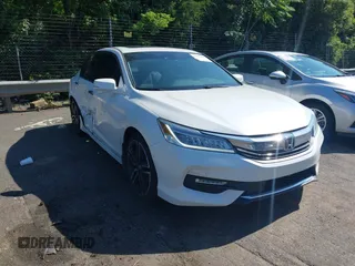 2016 Honda Accord Touring with VIN 1HGCR3F98GA027401, listed as a IAAI auction lot 42406845 with 173,136 mi miles and . Bid and sale history available at DreamBid. Image 1.