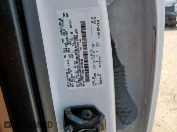 2018 Ford F-150 XL with VIN 1FTEW1CB3JKC08225, listed as a Copart auction lot 63831685 with 102,943 mi miles and Salvage title. Bid and sale history available at DreamBid. Image 13.