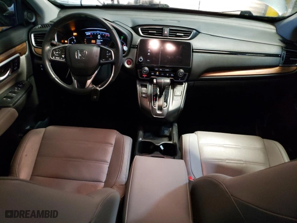 2019 Honda CR-V EX-L with VIN 7FARW2H8XKE017148, listed as a Copart auction lot 38623024 with 38,513 mi miles and Salvage Title. Bid and sale history available at carsss.com. Image 8.