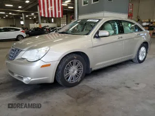 2008 Chrysler Sebring Limited with VIN 1C3LC66K68N186856, listed as a Copart auction lot 60748984 with 162,807 mi miles and Salvage Title. Bid and sale history available at carsss.com. Image 1.