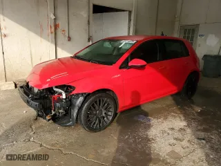 2015 Volkswagen Golf TSI SEL with VIN 3VW217AU6FM011605, listed as a Copart auction lot 52414675 with 109,800 mi miles and Salvage Title. Bid and sale history available at carsss.com. Image 1.