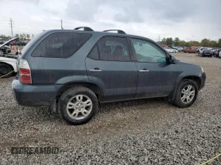 2004 Acura MDX Touring Pkg with VIN 2HNYD18694H545213, listed as a Copart auction lot 75741424 with 238,540 mi miles and Salvage Title. Bid and sale history available at carsss.com. Image 3.