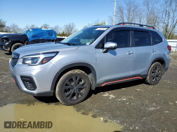 2021 Subaru Forester Special Sports with VIN JF2SKALC8MH522415, listed as a Copart auction lot 52174315 with 79,882 mi miles and Salvage title. Bid and sale history available at DreamBid. Image 1.
