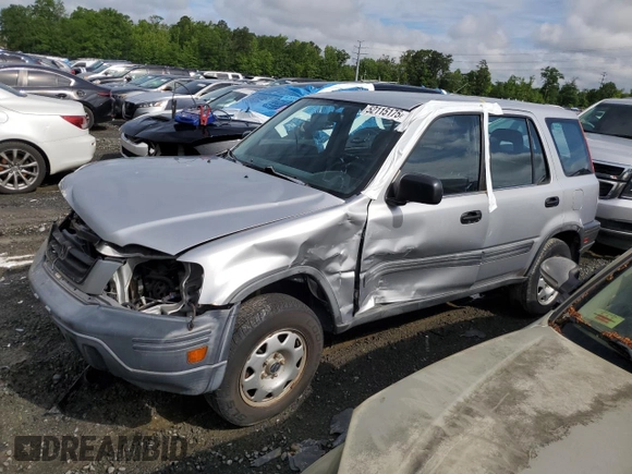 2001 Honda CR-V LX z VIN JHLRD18461C037260, wystawiony jako Copart lot #52115175 z przebiegiem 149 237 mil mil oraz Szkoda całkowita • Salvage title. Historia ofert i sprzedaży dostępna na DreamBid. Obrazek 1.