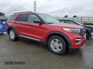 2020 Ford Explorer XLT with VIN 1FMSK7DH8LGC47284, listed as a Copart auction lot 47899495 with 52,016 mi miles and Salvage Title. Bid and sale history available at carsss.com. Image 4.