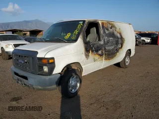 2013 Ford Econoline Cargo Commercial with VIN 1FTNE1EW6DDA13974, listed as a Copart auction lot 85720354 with 167,406 mi miles and Salvage title. Bid and sale history available at DreamBid. Image 1.