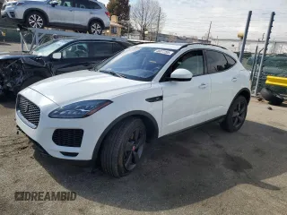 2020 Jaguar E-Pace SE with VIN SADFP2FX0L1Z80399, listed as a Copart auction lot 48077205 with 22,547 mi miles and Salvage Title. Bid and sale history available at DreamBid. Image 1.