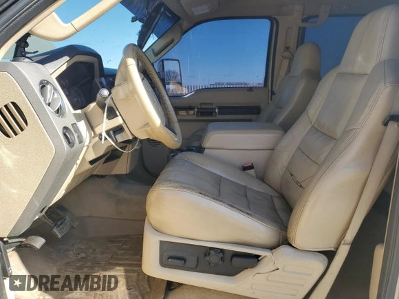 2010 Ford F-250 XL with VIN 1FTSW2BRXAEA35714, listed as a Copart auction lot 52206405 with Not provided miles and Salvage title. Bid and sale history available at DreamBid. Image 7.