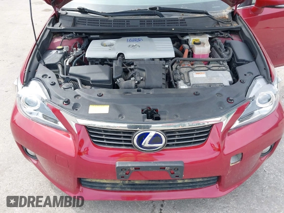 2011 Lexus CT 200h with VIN JTHKD5BH6B2037539, listed as a IAAI auction lot 42127056 with 191,007 mi miles and . Bid and sale history available at carsss.com. Image 10.