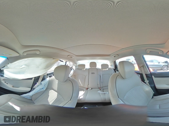 2017 Genesis G80 3.8L with VIN KMHGN4JEXHU176409, listed as a Copart auction lot 68038554 with 120,655 mi miles and Salvage Title. Bid and sale history available at DreamBid. Image 12.