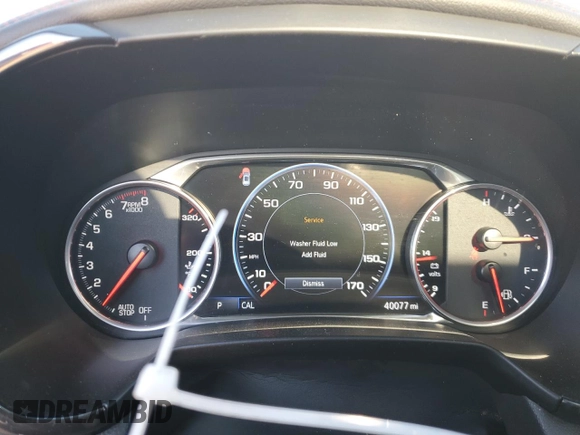 2021 Chevrolet Blazer RS with VIN 3GNKBKRS1MS527201, listed as a Copart auction lot 83825174 with 40,077 mi miles and Salvage title. Bid and sale history available at DreamBid. Image 9.