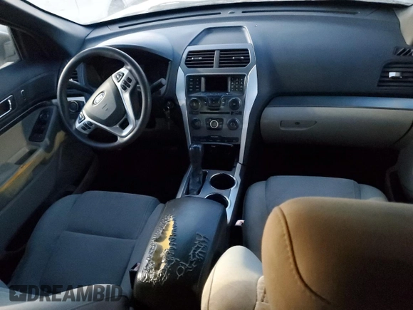 2014 Ford Explorer with VIN 1FM5K7B83EGA89570, listed as a Copart auction lot 43499845 with Not Provided miles and Non Repairable. Bid and sale history available at DreamBid. Image 8.