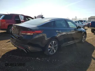 2016 Kia Optima SX Turbo with VIN 5XXGW4L27GG075109, listed as a Copart auction lot 50602175 with 101,881 mi miles and Clean Title. Bid and sale history available at carsss.com. Image 3.