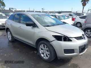 2007 Mazda CX-7 Sport with VIN JM3ER293770105673, listed as a IAAI auction lot 41540146 with 1 mi miles. Bid and sale history available at carsss.com. Image 1.