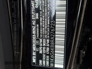2024 Mercedes-Benz S 580e z VIN W1K6G6KB8RA276723, wystawiony jako Copart lot #86492054 z przebiegiem 5319 mil mil oraz Szkody całkowita. Historia ofert i sprzedaży dostępna na DreamBid. Obrazek 12.