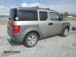 2004 Honda Element EX with VIN 5J6YH28624L006204, listed as a Copart auction lot 48951705 with 187,840 mi miles and Salvage Title. Bid and sale history available at DreamBid. Image 3.
