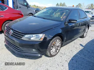 2016 Volkswagen Jetta Sedan 1.8T SEL with VIN 3VWL07AJ5GM263893, listed as a IAAI auction lot 41715603 with 188,778 mi miles. Bid and sale history available at carsss.com. Image 2.