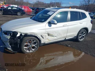 2023 BMW X3 xDrive30i with VIN 5UX53DP02P9P22066, listed as a IAAI auction lot 41843127 with 22,960 mi miles and . Bid and sale history available at DreamBid. Image 17.